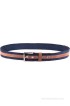 Bluth Men, Women Casual Blue Belt(Blue)